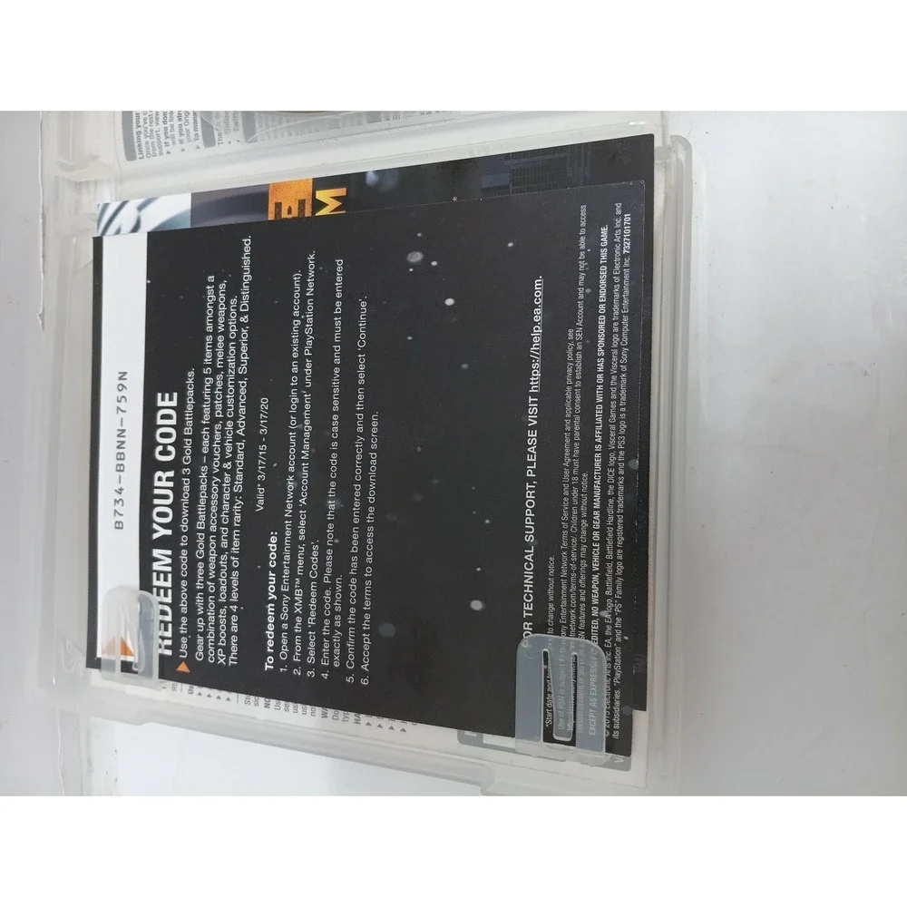 Battlefield Hardline (Sony PlayStation 3, 2015)